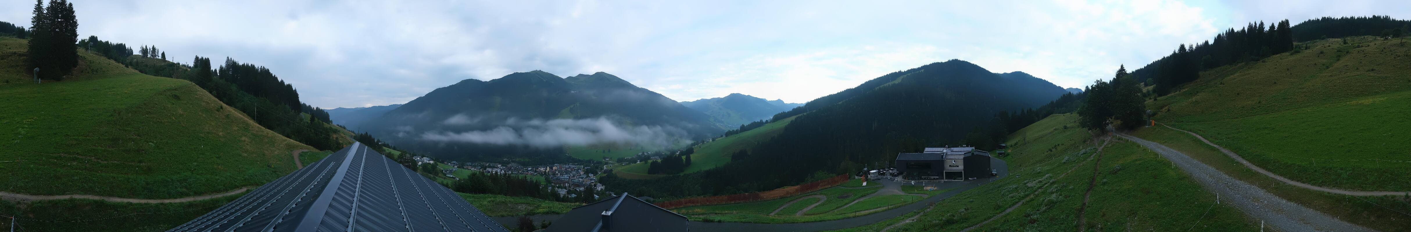 Archiv Foto Webcam Saalbach - Blick von der Maisalm