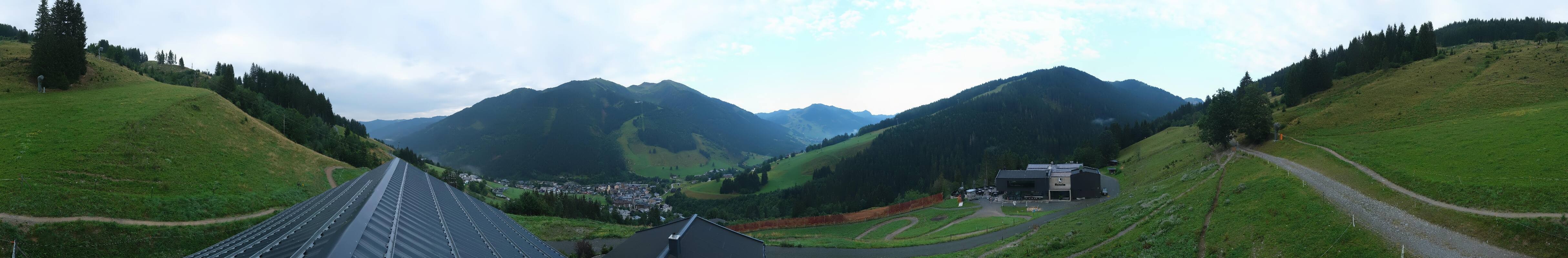 Archiv Foto Webcam Saalbach - Blick von der Maisalm