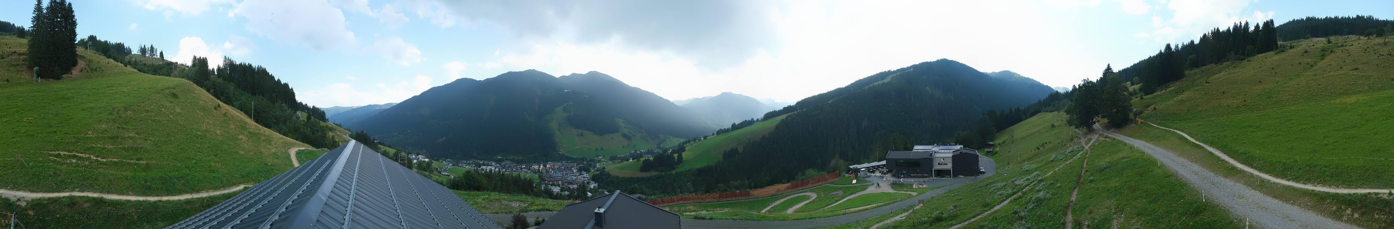 Archiv Foto Webcam Saalbach - Blick von der Maisalm
