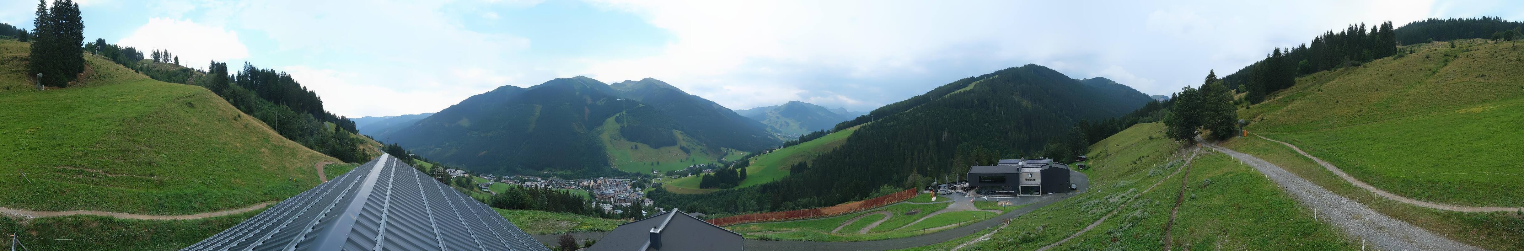 Archiv Foto Webcam Saalbach - Blick von der Maisalm