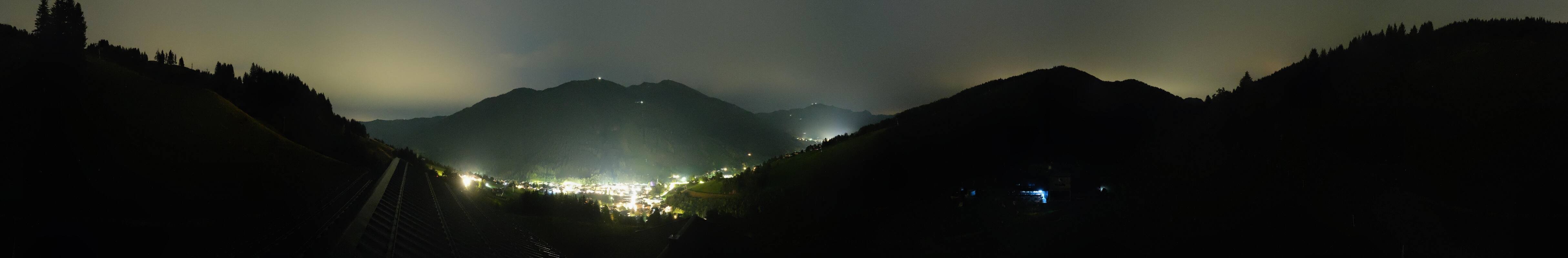 Archiv Foto Webcam Saalbach - Blick von der Maisalm