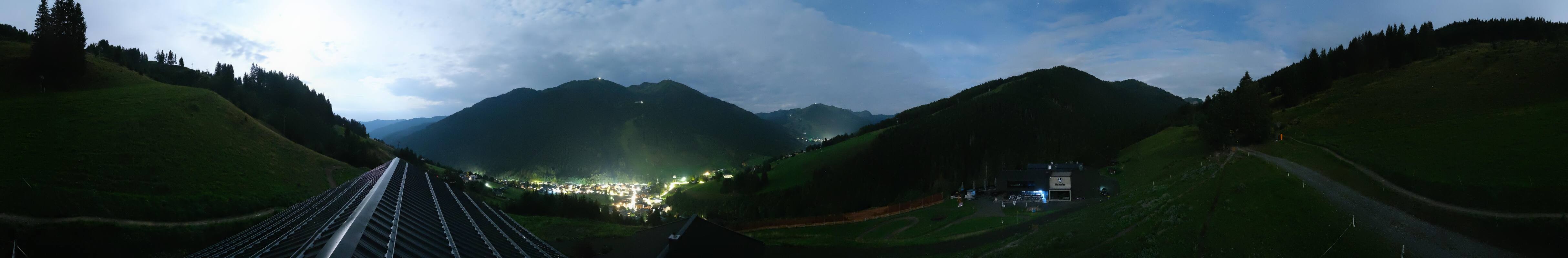 Archiv Foto Webcam Saalbach - Blick von der Maisalm