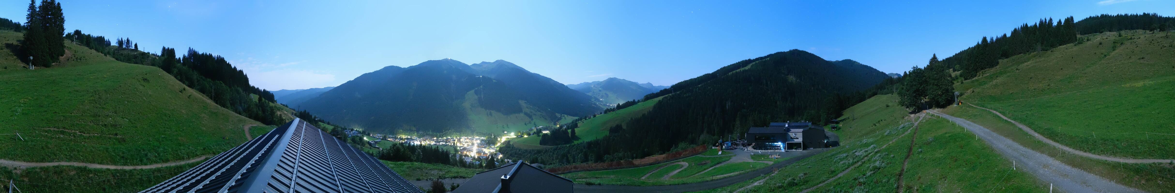 Archiv Foto Webcam Saalbach - Blick von der Maisalm