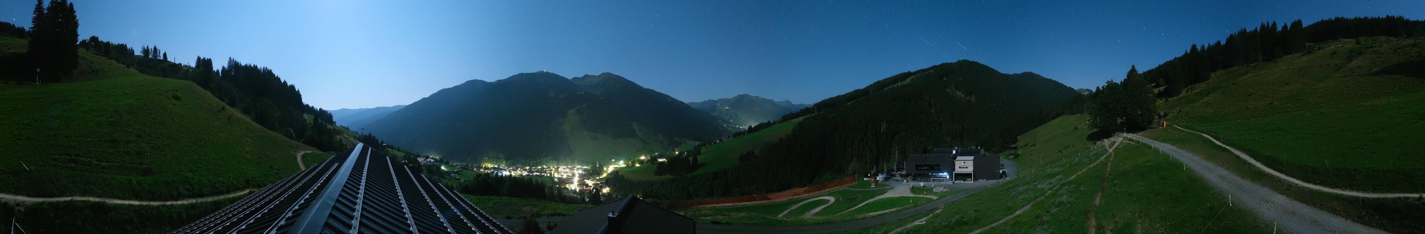 Archiv Foto Webcam Saalbach - Blick von der Maisalm