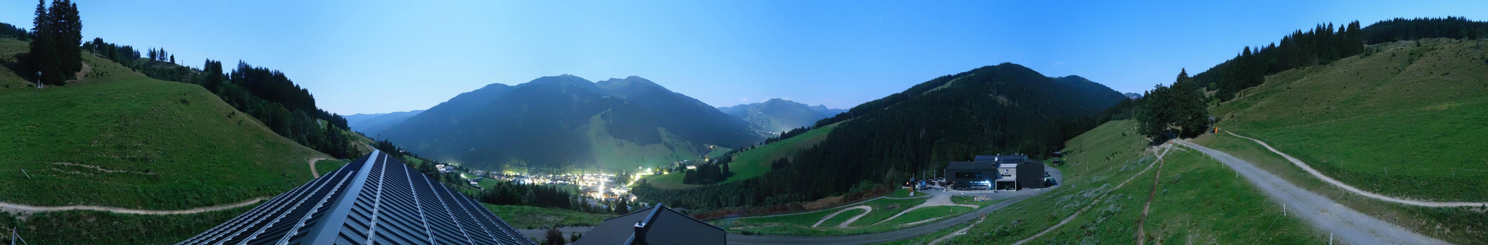 Archiv Foto Webcam Saalbach - Blick von der Maisalm