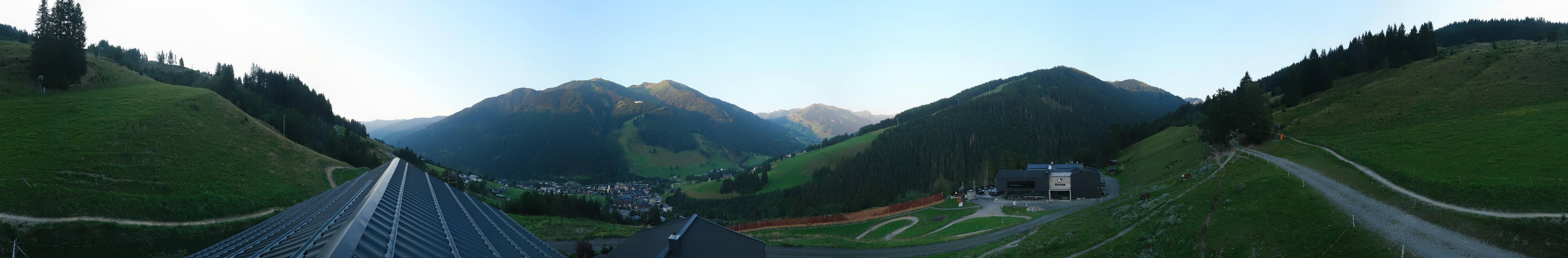 Archiv Foto Webcam Saalbach - Blick von der Maisalm