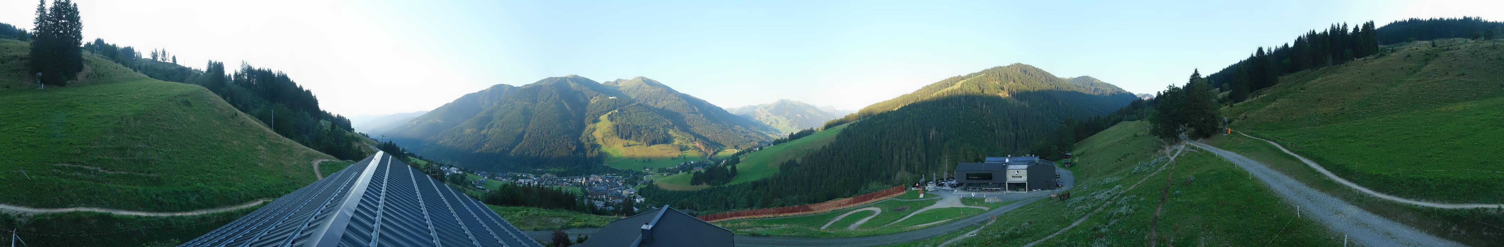 Archiv Foto Webcam Saalbach - Blick von der Maisalm