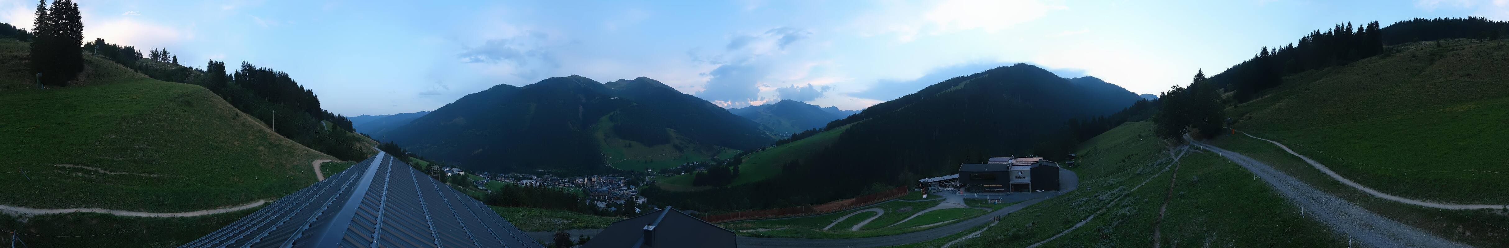 Archiv Foto Webcam Saalbach - Blick von der Maisalm