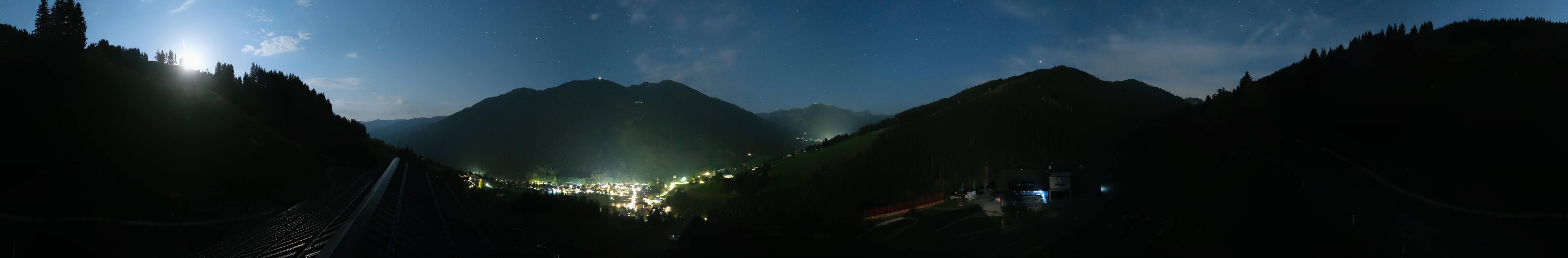 Archiv Foto Webcam Saalbach - Blick von der Maisalm