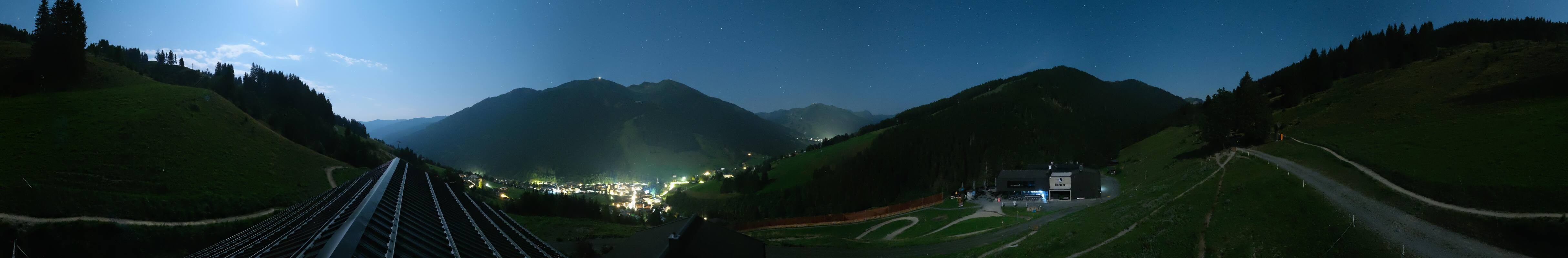 Archiv Foto Webcam Saalbach - Blick von der Maisalm
