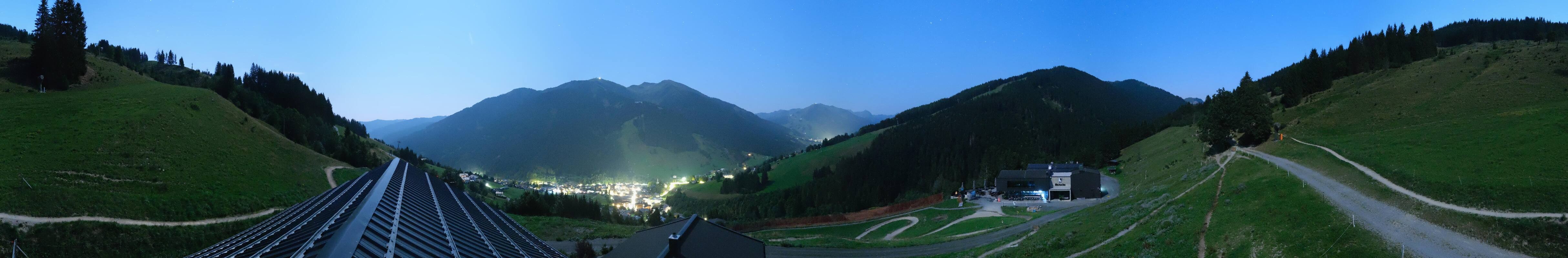 Archiv Foto Webcam Saalbach - Blick von der Maisalm