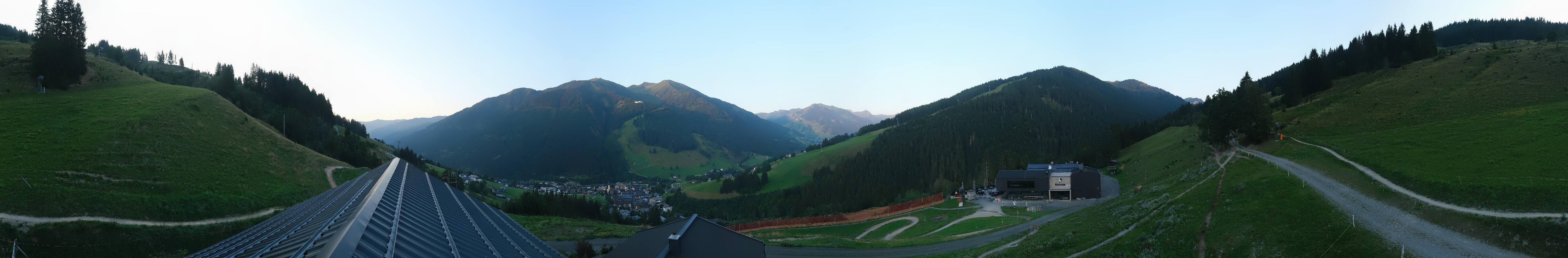Archiv Foto Webcam Saalbach - Blick von der Maisalm