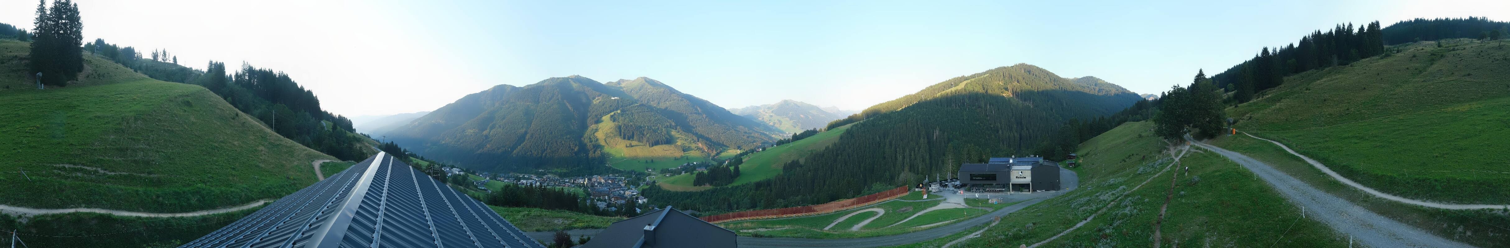 Archiv Foto Webcam Saalbach - Blick von der Maisalm