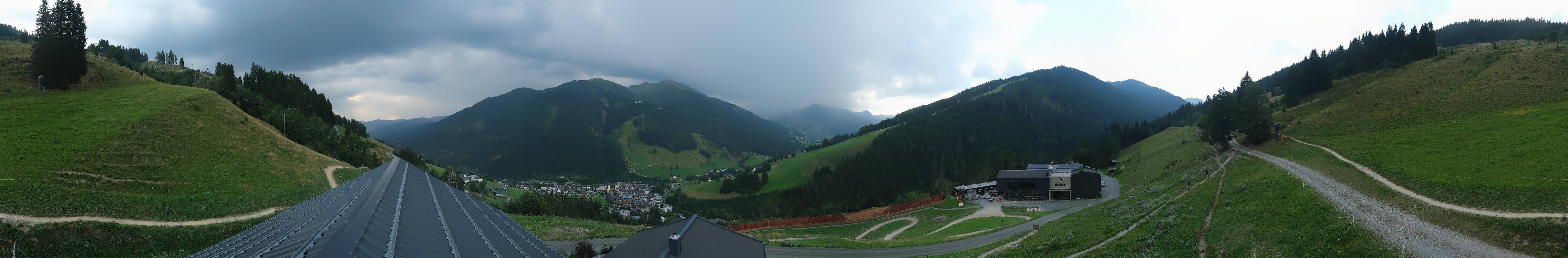 Archiv Foto Webcam Saalbach - Blick von der Maisalm