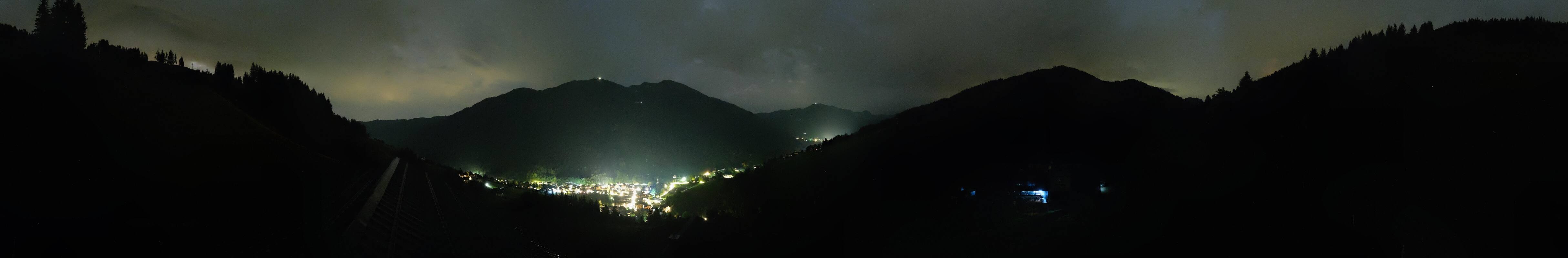 Archiv Foto Webcam Saalbach - Blick von der Maisalm