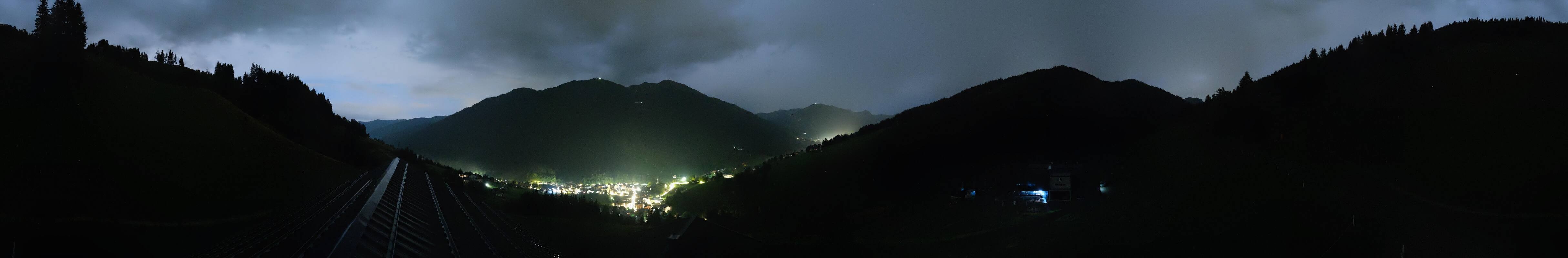 Archiv Foto Webcam Saalbach - Blick von der Maisalm