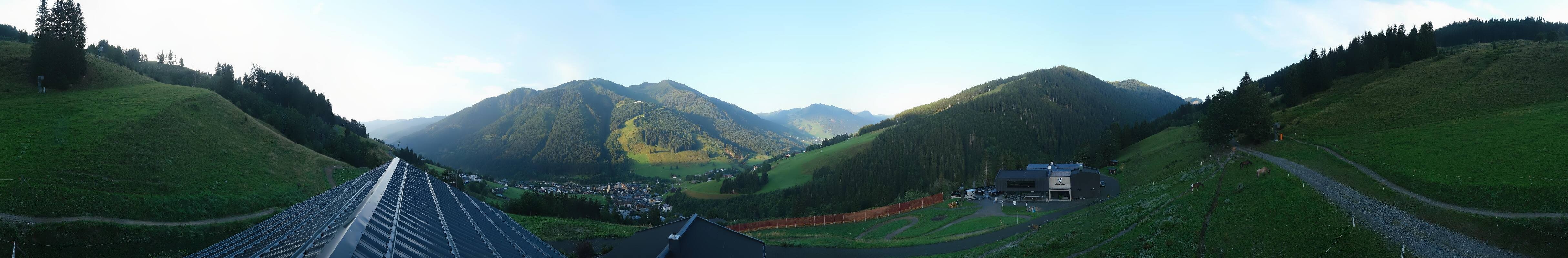 Archiv Foto Webcam Saalbach - Blick von der Maisalm