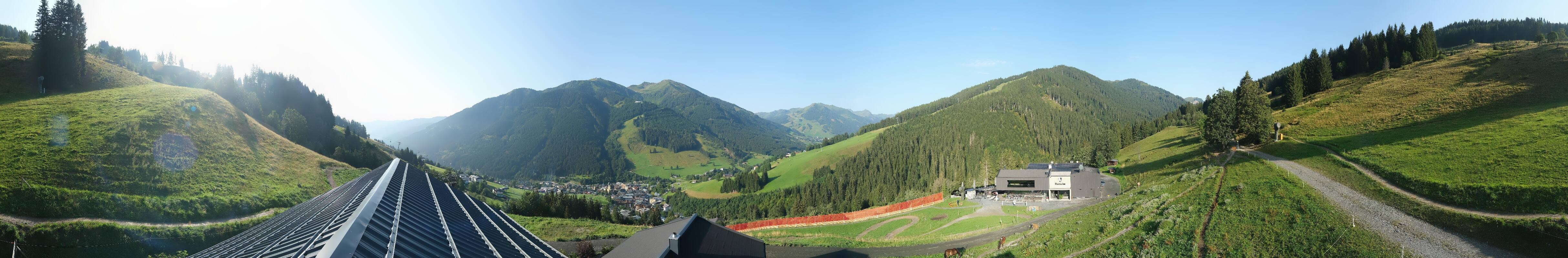 Archiv Foto Webcam Saalbach - Blick von der Maisalm