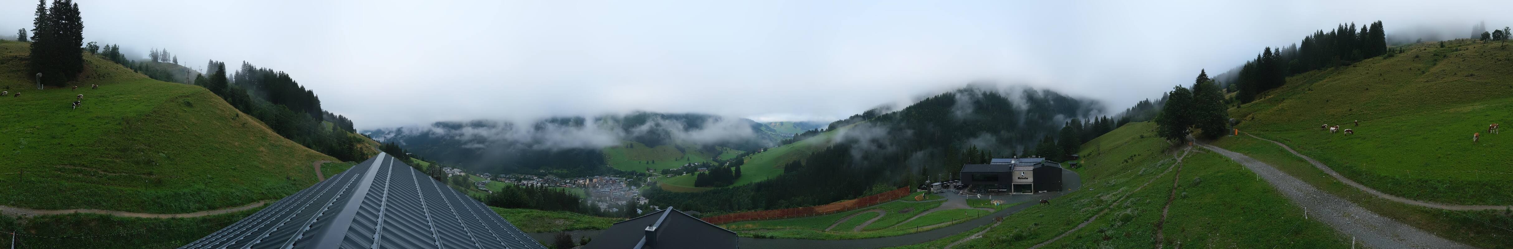 Archiv Foto Webcam Saalbach - Blick von der Maisalm