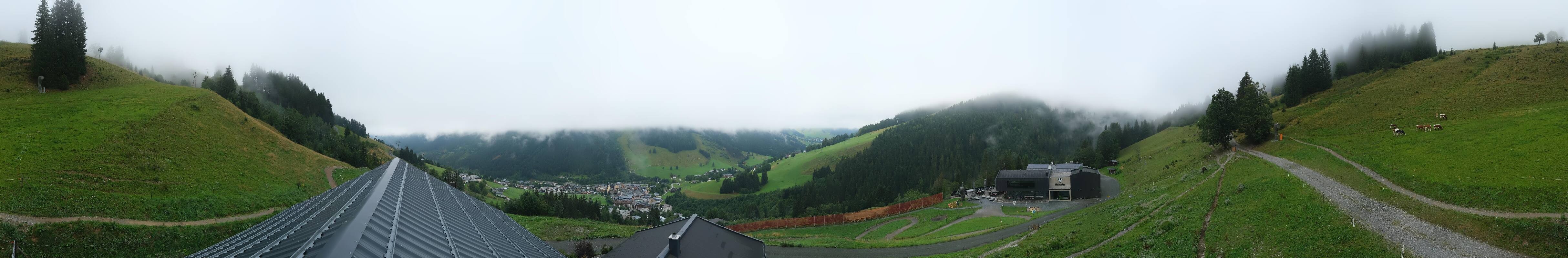 Archiv Foto Webcam Saalbach - Blick von der Maisalm