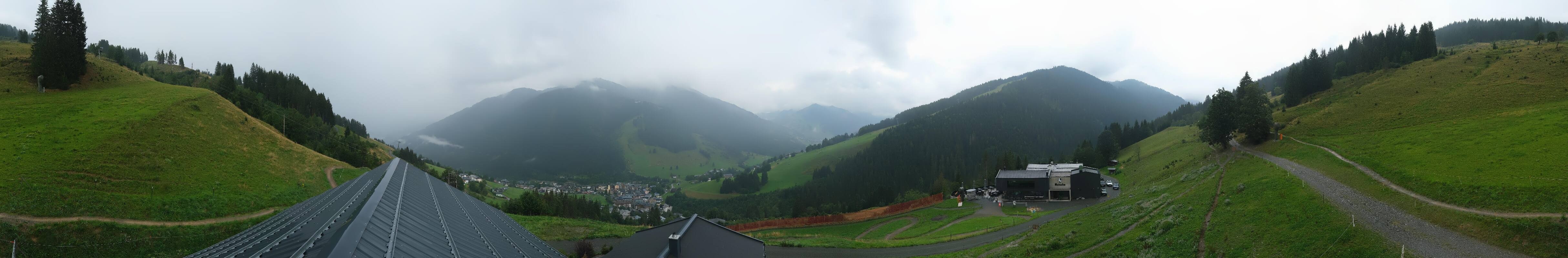 Archiv Foto Webcam Saalbach - Blick von der Maisalm