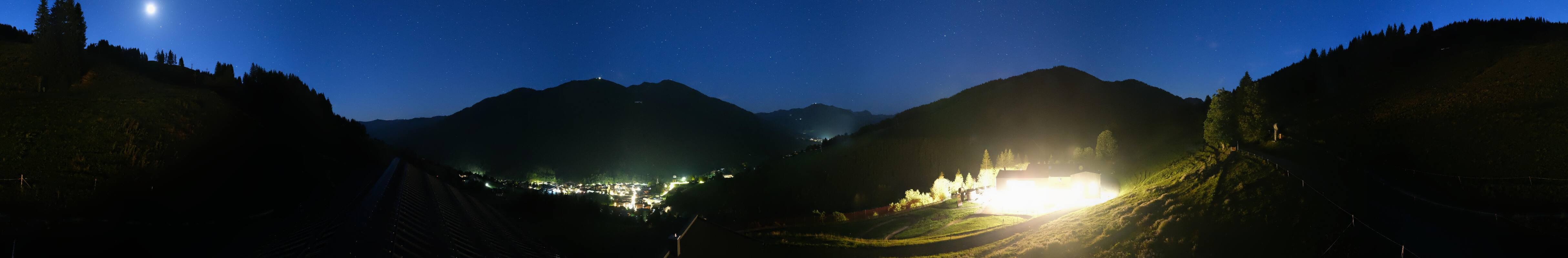 Archiv Foto Webcam Saalbach - Blick von der Maisalm