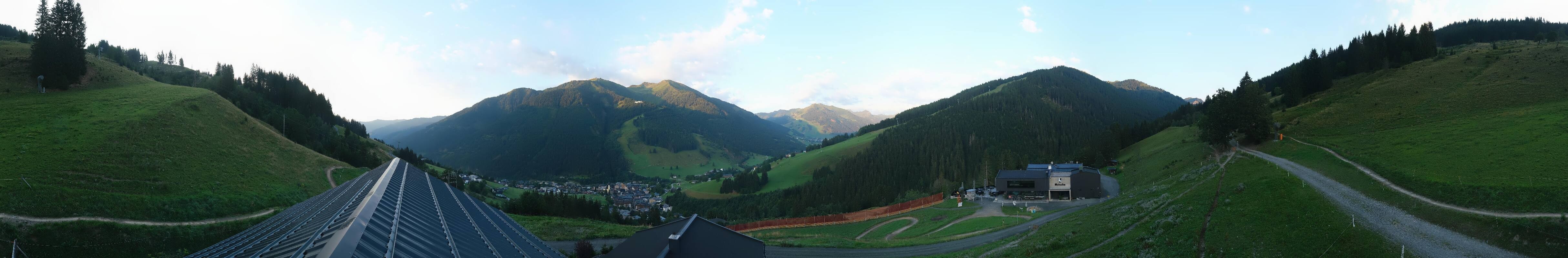 Archiv Foto Webcam Saalbach - Blick von der Maisalm