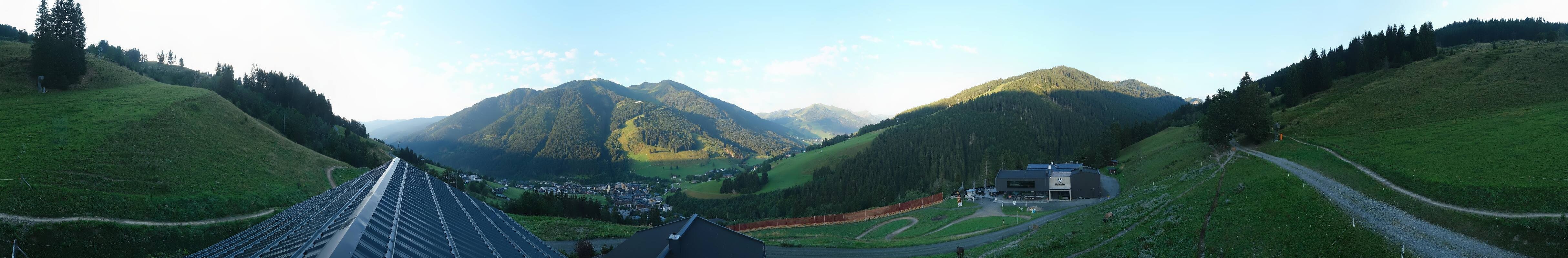 Archiv Foto Webcam Saalbach - Blick von der Maisalm