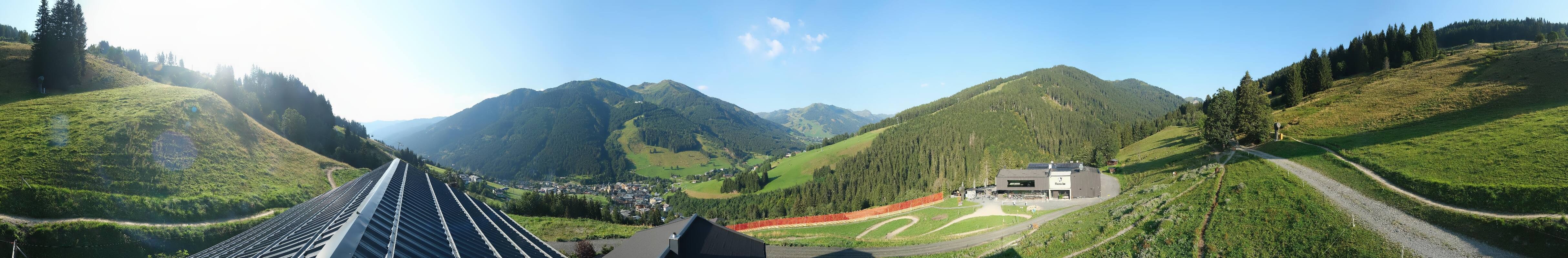 Archiv Foto Webcam Saalbach - Blick von der Maisalm