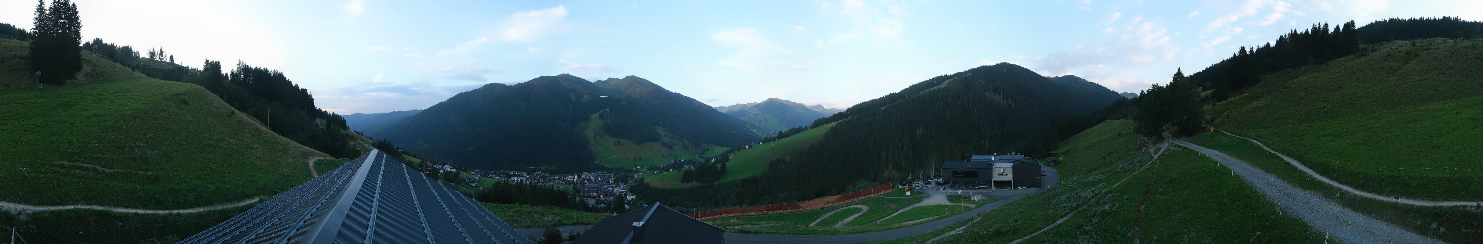 Archiv Foto Webcam Saalbach - Blick von der Maisalm
