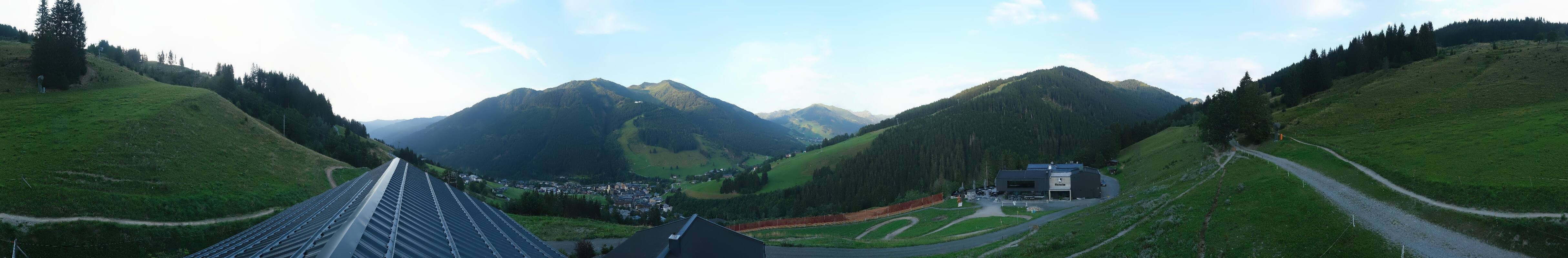 Archiv Foto Webcam Saalbach - Blick von der Maisalm
