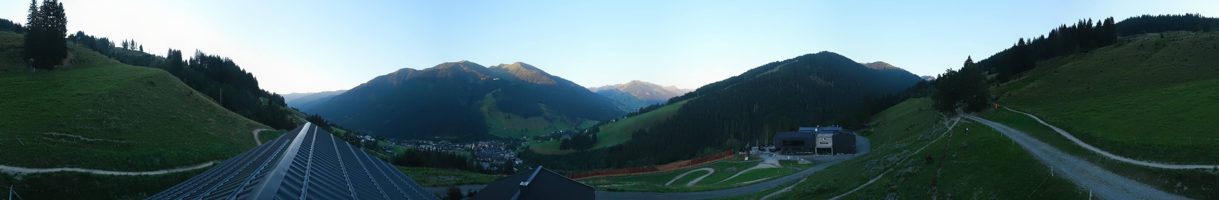Archiv Foto Webcam Saalbach - Blick von der Maisalm