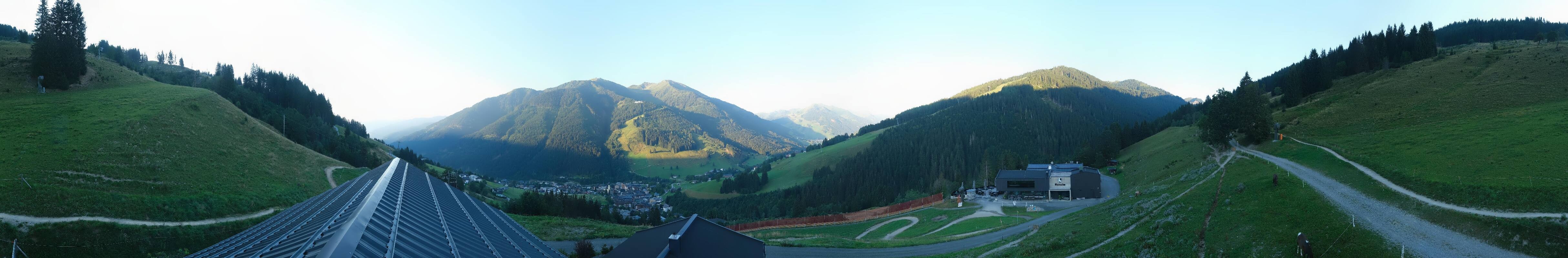 Archiv Foto Webcam Saalbach - Blick von der Maisalm
