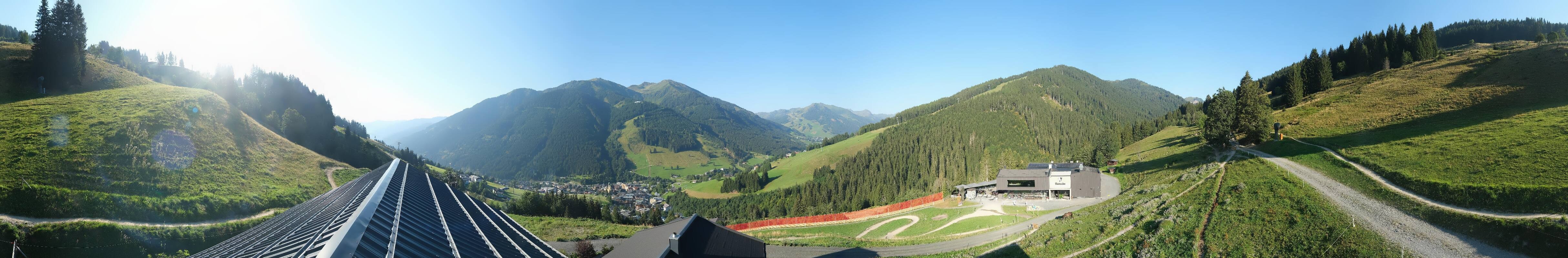 Archiv Foto Webcam Saalbach - Blick von der Maisalm