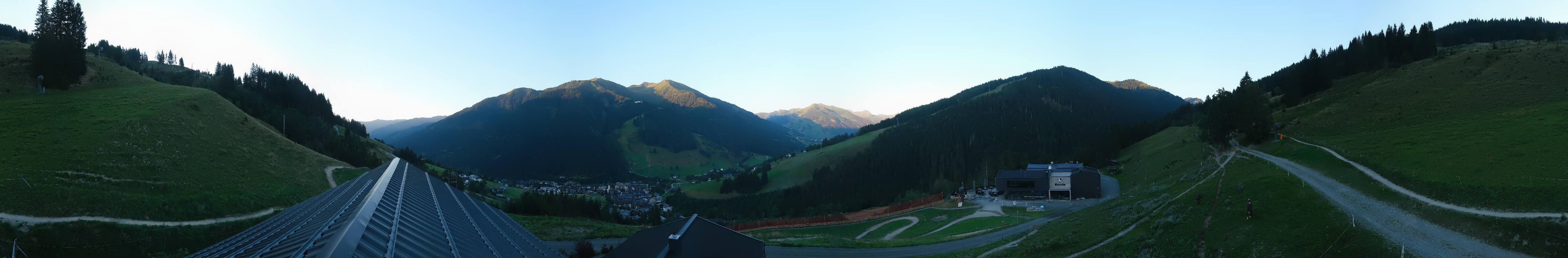 Archiv Foto Webcam Saalbach - Blick von der Maisalm
