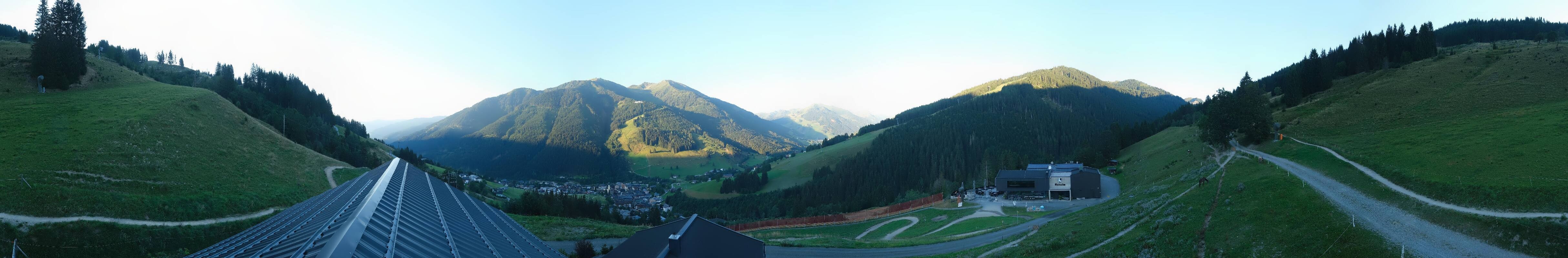 Archiv Foto Webcam Saalbach - Blick von der Maisalm