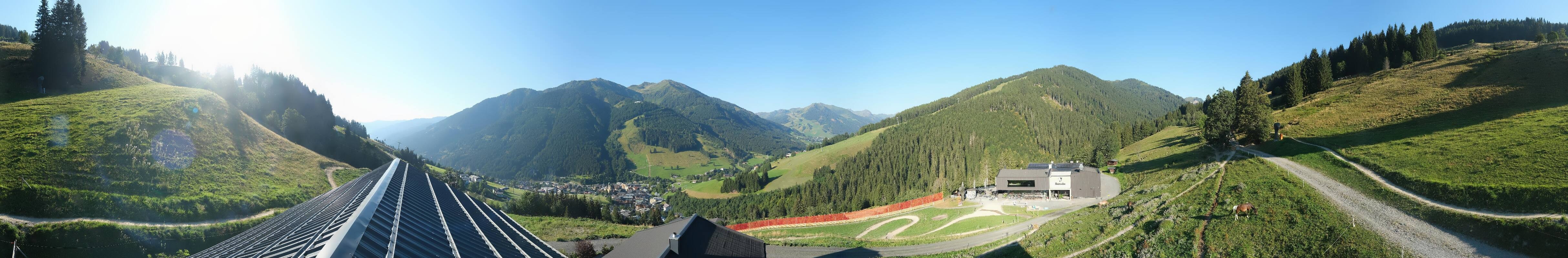 Archiv Foto Webcam Saalbach - Blick von der Maisalm