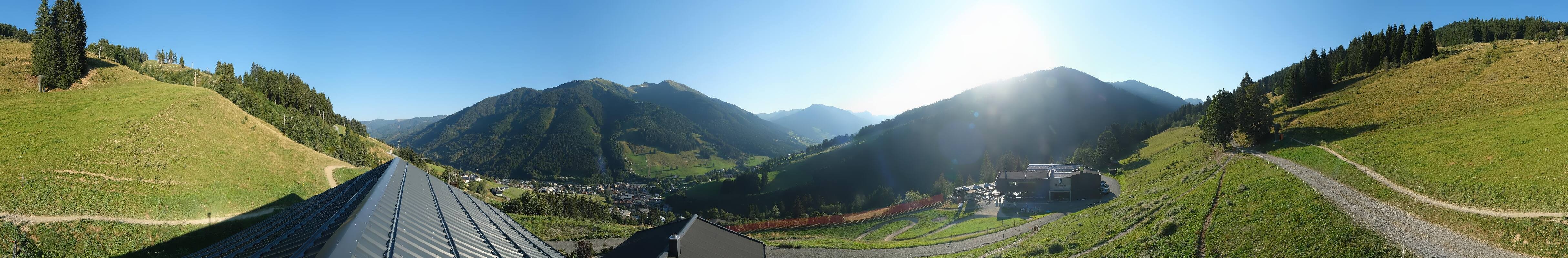 Archiv Foto Webcam Saalbach - Blick von der Maisalm