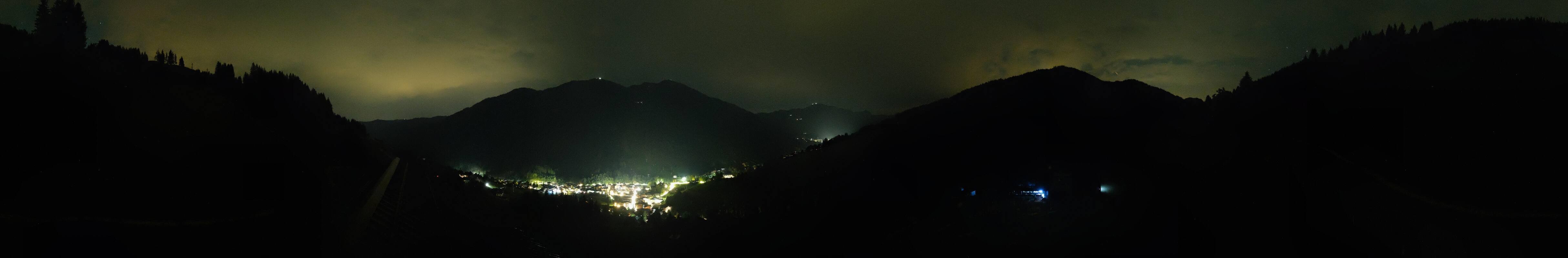 Archived image Webcam Saalbach - View from the Maisalm