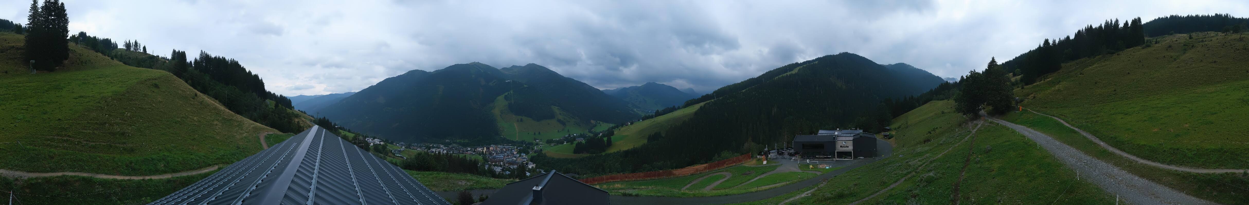 Archiv Foto Webcam Saalbach - Blick von der Maisalm