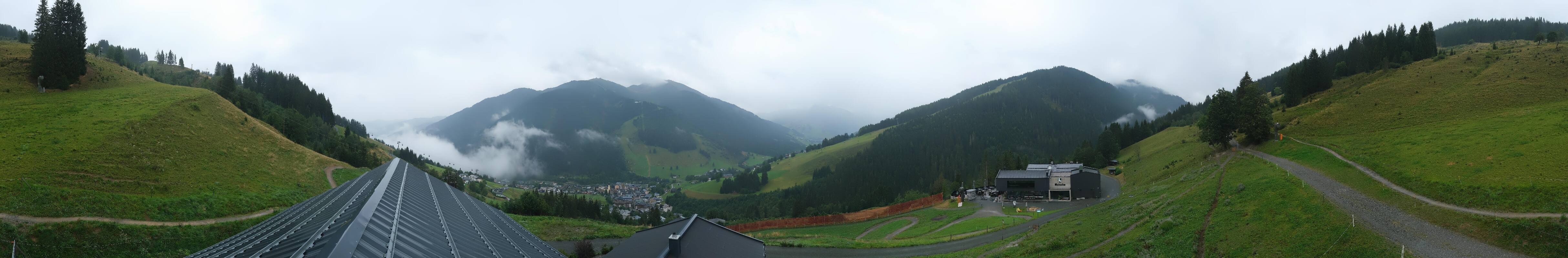 Archiv Foto Webcam Saalbach - Blick von der Maisalm