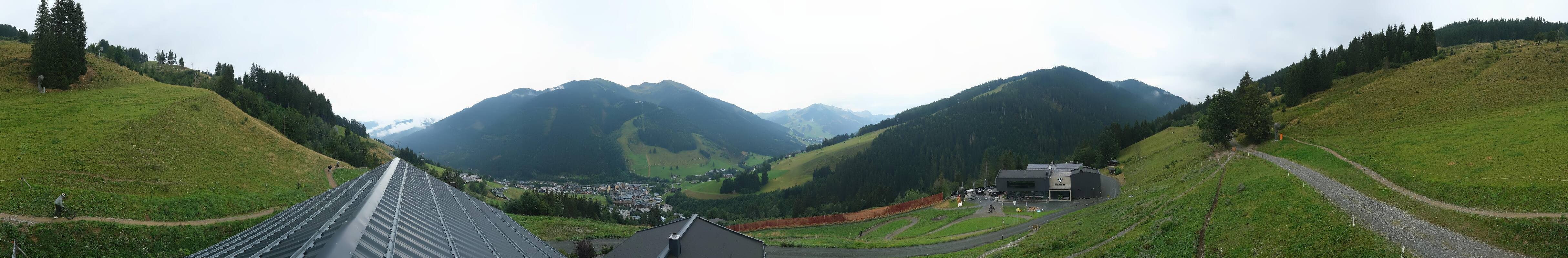 Archiv Foto Webcam Saalbach - Blick von der Maisalm