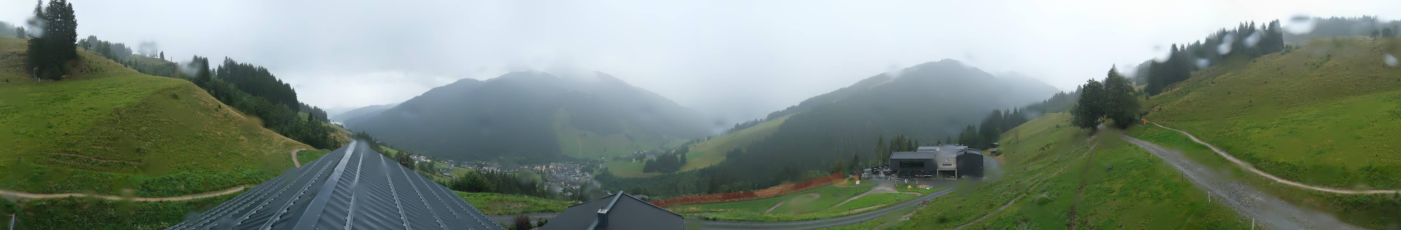 Archiv Foto Webcam Saalbach - Blick von der Maisalm