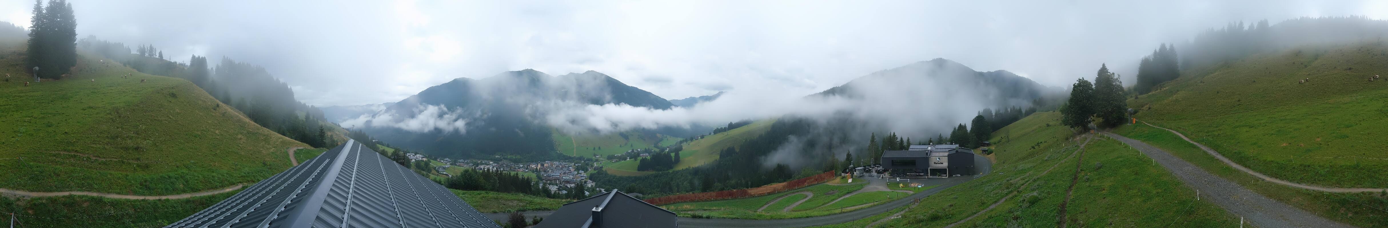 Archiv Foto Webcam Saalbach - Blick von der Maisalm