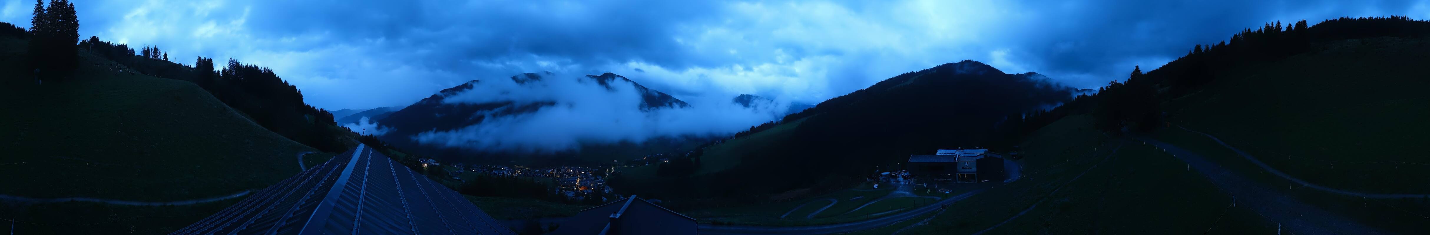 Archiv Foto Webcam Saalbach - Blick von der Maisalm