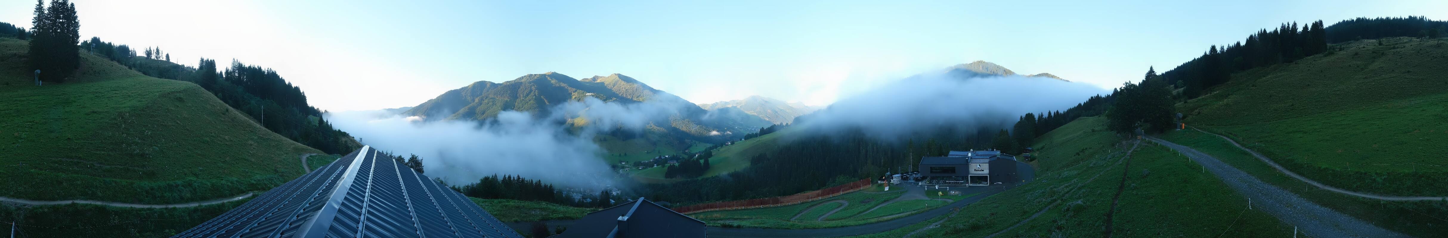 Archiv Foto Webcam Saalbach - Blick von der Maisalm