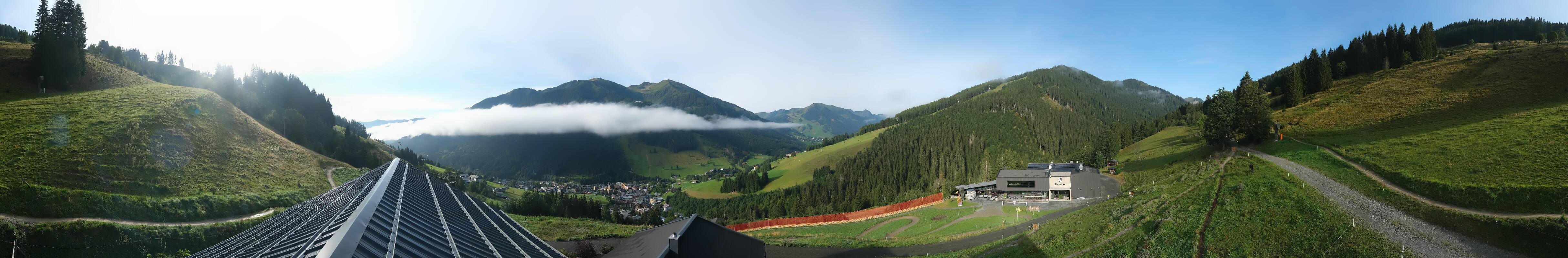 Archiv Foto Webcam Saalbach - Blick von der Maisalm