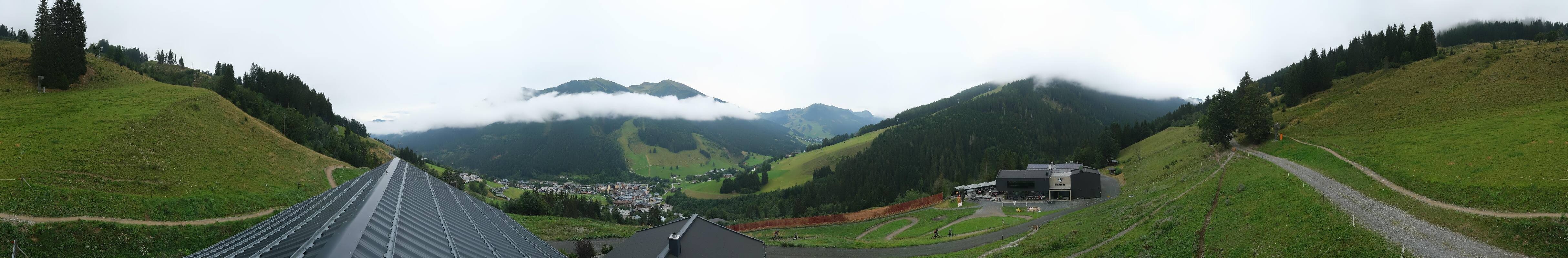 Archiv Foto Webcam Saalbach - Blick von der Maisalm