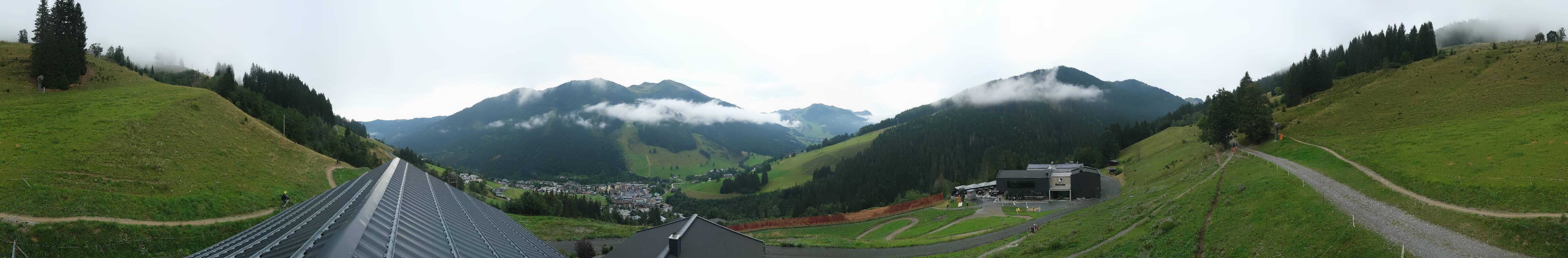 Archiv Foto Webcam Saalbach - Blick von der Maisalm