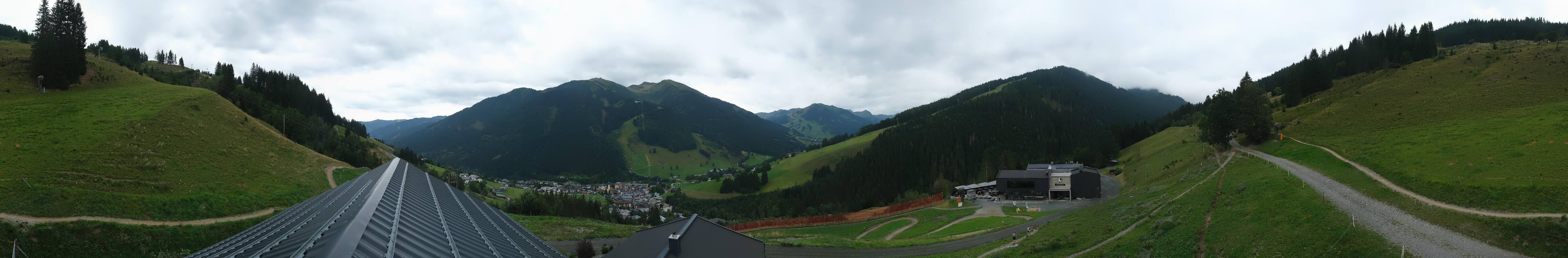 Archiv Foto Webcam Saalbach - Blick von der Maisalm